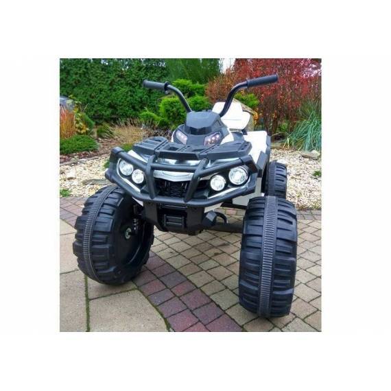 Quad Bmd0906 White - Electric Ride On Vehicle 2,4g