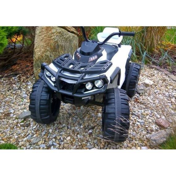 Quad Bmd0906 White - Electric Ride On Vehicle 2,4g