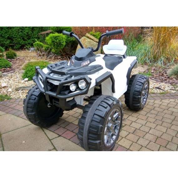Quad Bmd0906 White - Electric Ride On Vehicle 2,4g