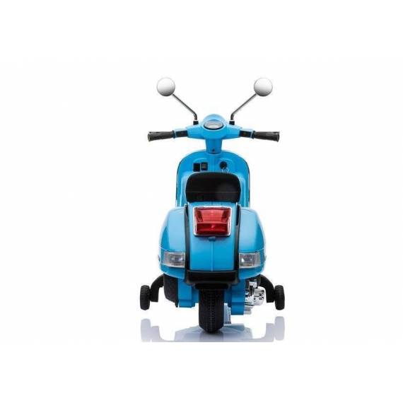 Vespa Scooter Electric Ride On Motorcycle - Blue