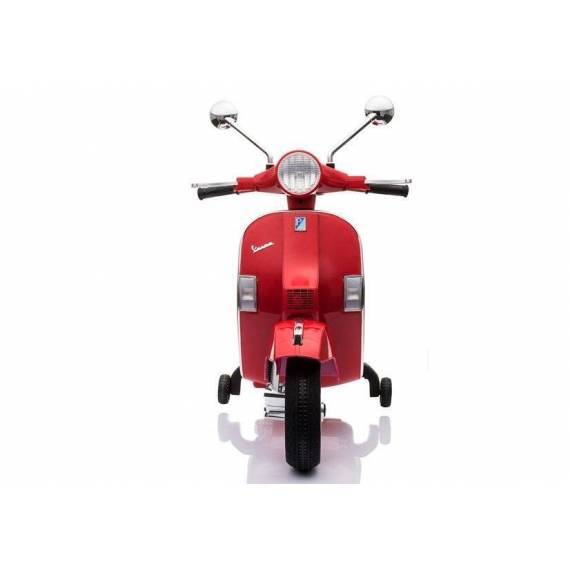 Vespa Scooter Electric Ride On Motorcycle - Red