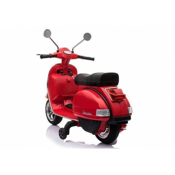 Vespa Scooter Electric Ride On Motorcycle - Red