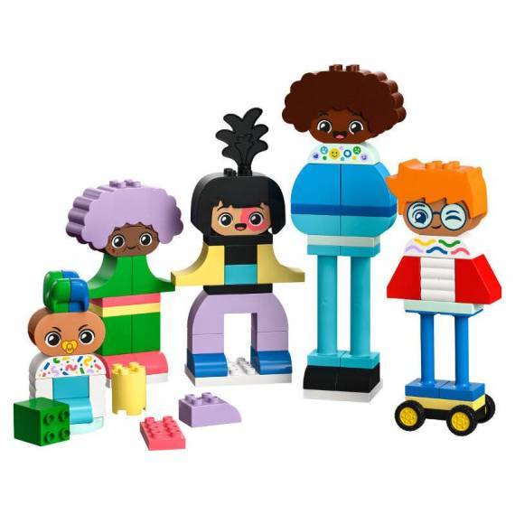 Lego Duplo Town Bricks People With Emotions 71 Pieces 10423