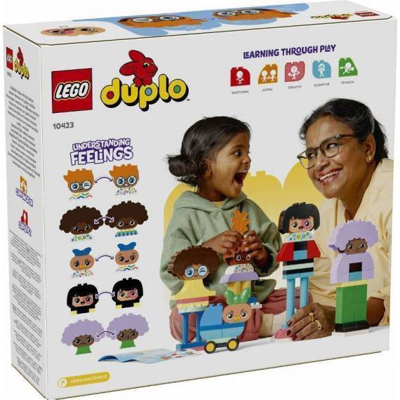 Lego Duplo Town Bricks People With Emotions 71 Pieces 10423