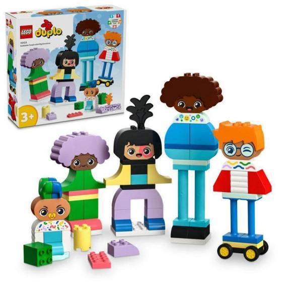 Lego Duplo Town Bricks People With Emotions 71 Pieces 10423