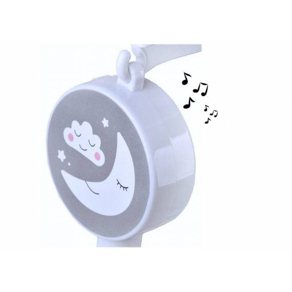 Wind-up Mobile Music Box For A Baby Bed