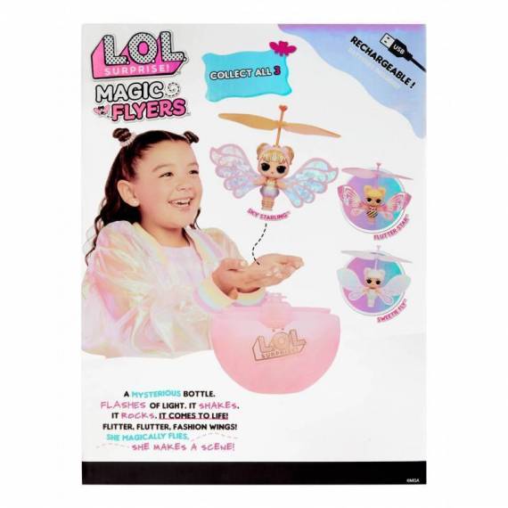 L.O.L. Surprise Magic Wishies Flying Tot- Pink Wings