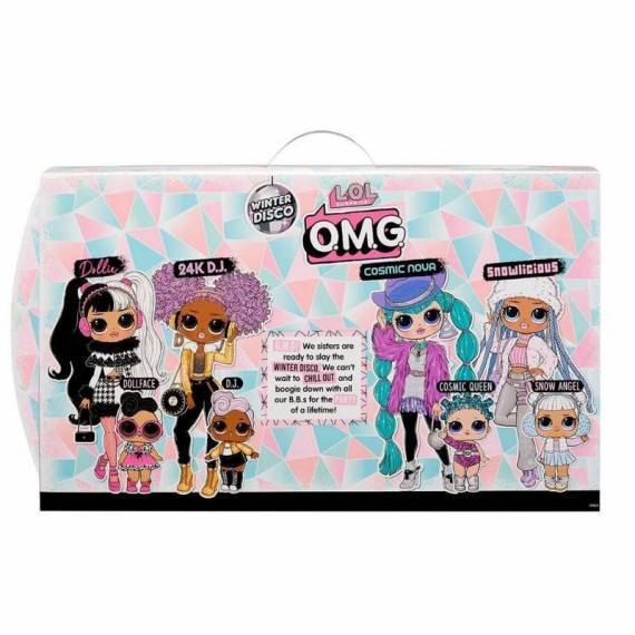 L.O.L. Surprise OMG Winter Disco 2 pack- Dollie & 24K DJ