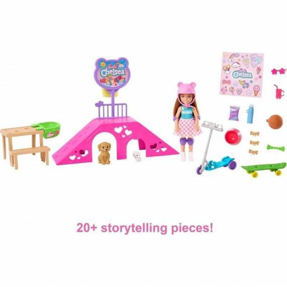 Barbie Chelsea Skate Park HJY35 Mattel