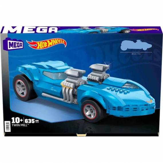 Mega Hot Wheels Race Car Twin Mill HKV07