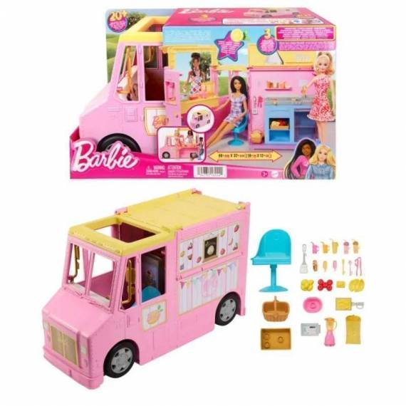 Barbie Lemonade Truck Playset HPL71 Mattel