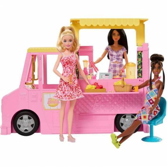 Barbie Lemonade Truck Playset HPL71 Mattel