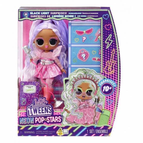 L.O.L. Surprise Tweens Neon Pop Stars - Kitty K