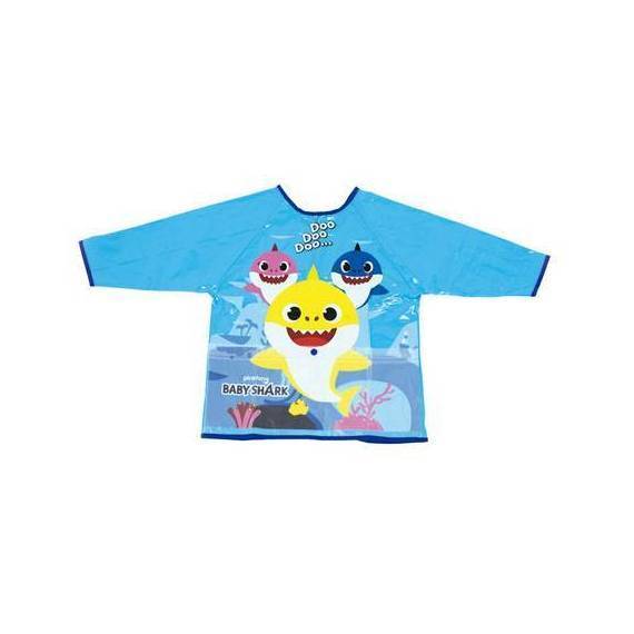 Baby Shark Kitchen Apron With Sleeves