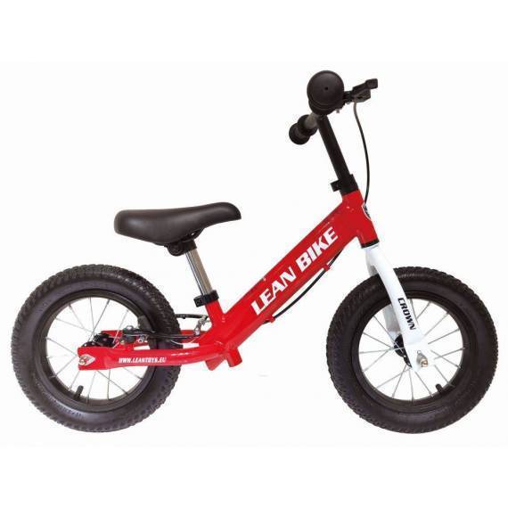 Balance Bike - Rocky Red Pumped Wheels