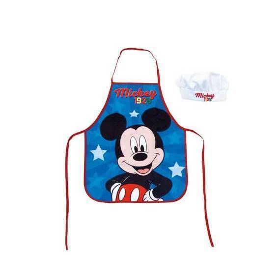 Mickey Mouse Kitchen Apron And Hat Set