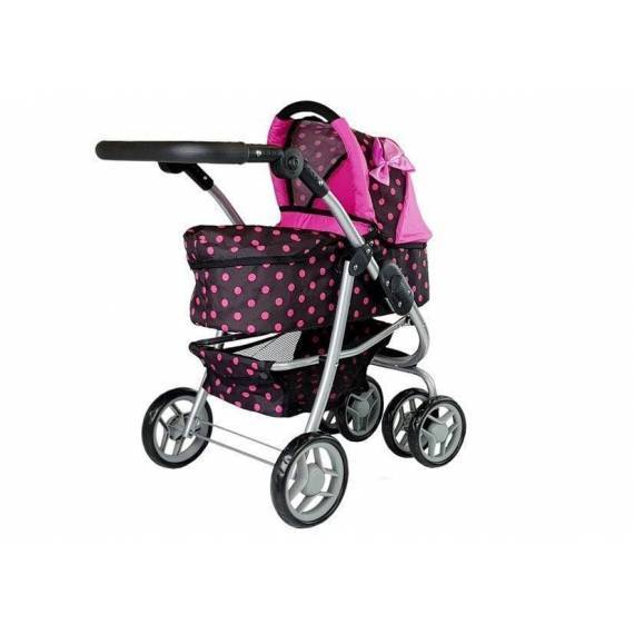 2in1 Stroller With Black And Pink Bag