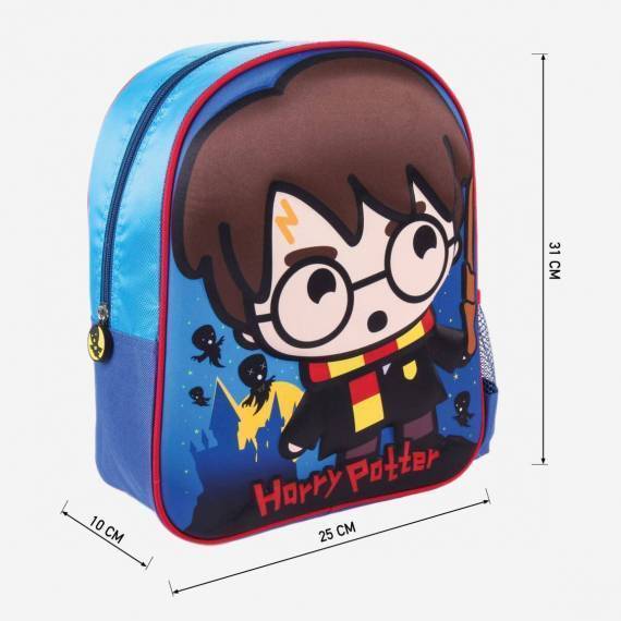 Kids Backpack 3d Con Accesorios Harry Potter (harry Potter)
