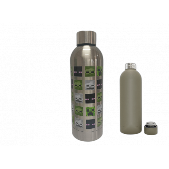 Minecraft Stainless Steel Bottle 500 Ml