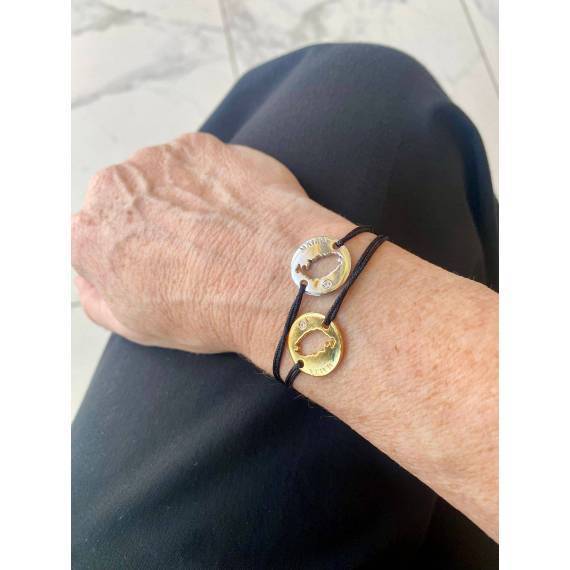 Malta Island Medal Bracelet