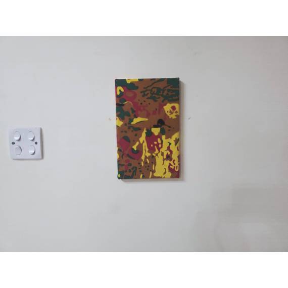 SAMBA Camouflage Home Decor Print Canvas