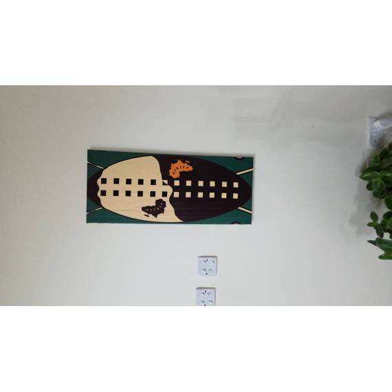 SAMBA Sheild Home Decor Print Canvas - Cotton Print