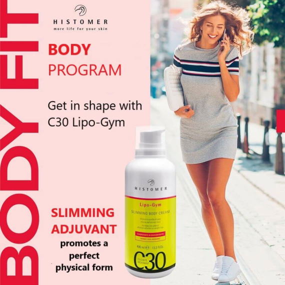 Histomer C30 Lipo-Gym Slimming Body Cream (400ml)
