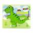Wooden Isanosaurus Green Dinosaur Puzzle