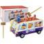 Wooden Arcade Game Dodgeball Police Bus