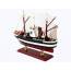 Ship Collectible Model Wooden Masts