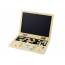 Wooden Blackboard - Laptop Chalk