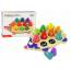 Wooden Educational Hedgehog 10 Colorful Pawns