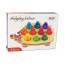 Wooden Educational Hedgehog 10 Colorful Pawns