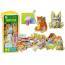 Set Of Wooden Magnets With Colorful Animals, 20 Pieces