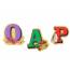 Set Of Wooden Letters Pictures Magnets 26 Pieces