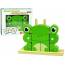 3d Frog Puzzle Wooden Bricks Creative Spatial