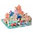 Wooden Block Set City Letters Puzzle 135 Pieces