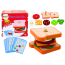 Sandwich Wooden Cards With Recipes 10 Pcs