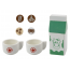 Wooden Coffee Machine Agd Milk Cup Set