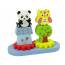 Wooden Animal Sorter Owl Panda Gears