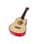 Wooden Guitar With Pick Beige