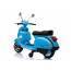 Vespa Scooter Electric Ride On Motorcycle - Blue