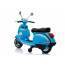 Vespa Scooter Electric Ride On Motorcycle - Blue