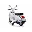 Vespa Scooter Electric Ride On Motorcycle - White