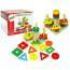Wooden Blocks Educational Hand Puzzle Shape Sorter
