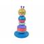 Wooden Teddy Bear Educational Pyramid Balancing Tower