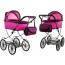 Retro Dolls Buggy Alice - Xl Pink