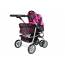 2in1 Stroller With Black And Pink Bag