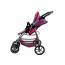 2in1 Doll Bogie And Stroller Alice - Pink With Black Dots