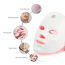 7-Color LED Photon Therapy Rechargeable Facial Mask - Skin Rejuvenation & Beauty Device
